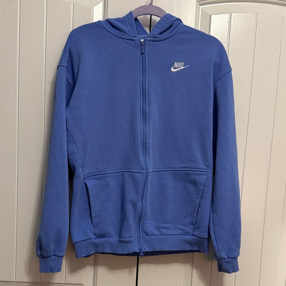 Nike Royal Blue Full-Zip Hoodie